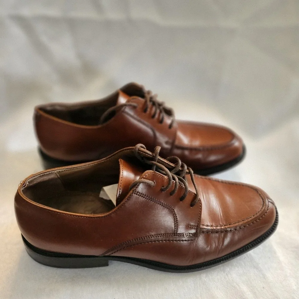 G.H‎ Bass & Co. Pasadena Brown Leather Shoes Mens 10.5